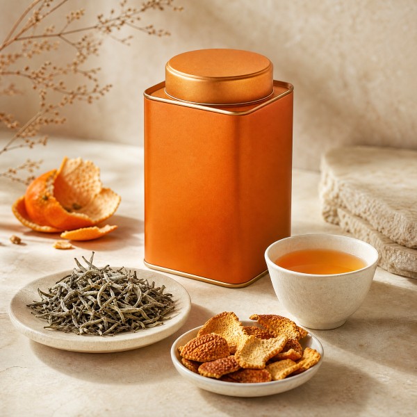 六炒橙印（陳皮白茶）